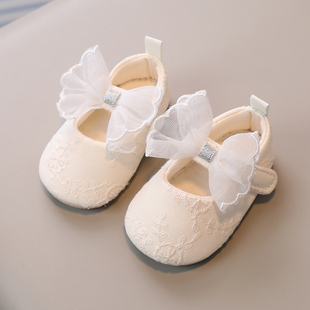 婴儿鞋子软底学步鞋女宝宝，外出公主鞋，春秋夏季胶底01岁6-8-12个月