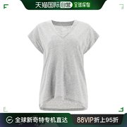 香港直邮Frame Denim 女士 Le V 中腰T恤
