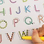 小写字母玩具磁性双面，数字画板大早教练习写字板儿童益智