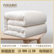 新疆棉花被棉被芯棉絮床垫全棉被子加厚被褥冬被保暖夏凉被空调被