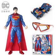 博速dc正义联盟公仔人偶，正版授权超人，蝙蝠侠手办摆件男孩玩具面具