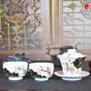 名人名作江西省工艺美术师纯手工景德镇手绘釉下彩颜色釉茶具套装