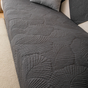 全棉组合沙发垫四季通用防滑布艺坐垫现代简约纯棉靠背巾冬季