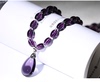 紫水晶项链时尚个性好看送礼妈妈女友生日礼物