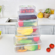 振兴蔬菜保鲜盒厨房五谷杂粮密封盒塑料饭盒食物收纳盒盒收纳冰箱