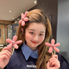 韩国可爱大花朵儿童发夹边夹网红侧边碎发刘海夹女生卡子头饰