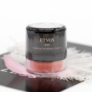 日本ETVOS矿物质腮红粉蘑菇头单色自然裸妆女胭脂膏修容提亮肤色