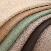 全棉沙发垫四季通用布艺，防滑实木坐垫子，简约现代皮套罩靠背巾
