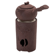 古法罐罐茶煮茶器家用室内小型炭火炉围炉煮茶侧把壶茶具套装礼盒