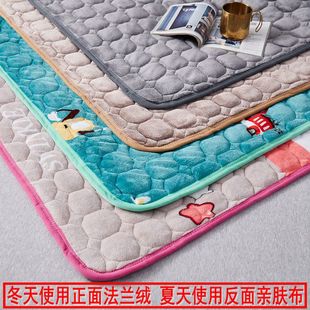 床褥子单双人(单双人)榻榻米床垫，保护垫薄防滑床护垫0.9米1.5m1.8m床垫被
