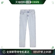香港直邮潮奢 Calvin Klein 男士腰带环牛仔长裤
