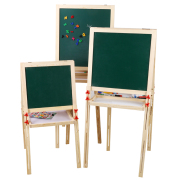 儿童画板家用小黑板支架式，双面磁性涂鸦写字板t可升降画板套装