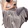 冬季毛毯子(毛毯子)加厚盖被床，上用沙发空调毛巾被办公室午睡夏天午休盖毯