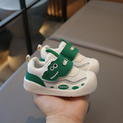 男宝宝学步鞋子春秋防滑软底0-1岁半女童婴儿网面小童运动机能鞋2