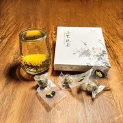 工艺花茶球双龙戏珠会开花的茶观赏茶艺术花茶茉莉龙珠茶叶造型茶