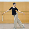 现代舞短袖练功服莫代尔宽松舞蹈服成人瑜伽演出服中国古典舞上衣