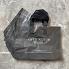 半透明黑色塑料手提包装服装购物袋子童装衣服鞋盒袋定制logo