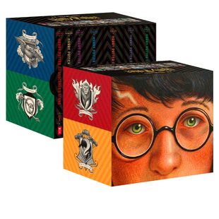 哈利波特英文原版 20周年美国版 Harry Potter 1-7册全集套装 魔法石 philosopher's Stone JK罗琳科幻小说