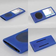 PDAiDEA品牌 适用苹果APPLE iPod nano 4硅胶套 MP4外壳保护软套
