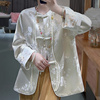 新中式女装秋冬款唐装中国风小棉袄盘扣上衣，2023复古改良汉服外套