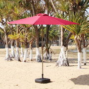 户外遮阳伞2.7米3米大太阳伞庭院，中柱伞户外雨伞沙滩伞广告摆摊伞