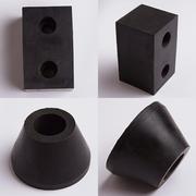 天然黑色橡胶棒圆形实心橡胶棒高弹减震橡胶棒橡胶缓冲垫减震块