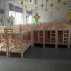幼儿园实木床儿童双层床午托上下铺午睡樟子松木床加厚高低床