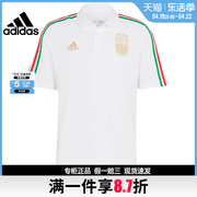 adidas阿迪达斯夏季男子，足球运动训练休闲短袖，t恤polo衫iu2106