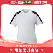 日潮跑腿mizuno美津浓男棒球服短袖，t恤白色la-10806151501