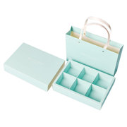 速发中秋月饼包装盒盒定制冰皮，蛋黄酥盒子，50-80g6粒高档纸盒
