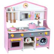 高档高档女孩做饭过家家儿童厨房玩具套装木制仿真厨具2-3-6岁娃