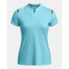 安德玛underarmour运动t恤女士，美国2024湖蓝色短袖