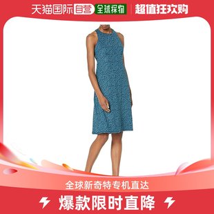 香港直邮潮奢 prana 女士珠宝湖蓝色连衣裙