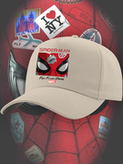 漫威十周年联名蜘蛛侠英雄远征棒球帽子周边纪念钢铁侠遮阳鸭舌帽