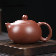 朱泥紫砂茶壶原矿半手工紫砂凤鸣壶功夫茶具泡茶壶中式大容量单壶