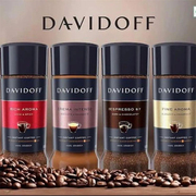 德国进口Davidoff大卫杜夫无砂糖意式浓缩速溶黑咖啡冷萃罐装