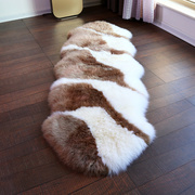 澳尊整张羊皮地毯客厅羊毛，地毯卧室床边地毯，羊毛沙发垫羊毛飘窗垫