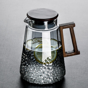 玻璃冷水壶大容量家用凉水杯套装高硼硅杯子耐高温凉白开水泡茶壶