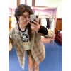 linchaozhang艾尼莫学院，套装英伦风格纹，西装外套半身裙裤女