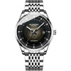 男士手表纯机械 品牌镂空全自动钢带夜光手表男 瑞士机械表
