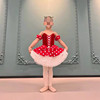儿童芭蕾舞裙樱桃萝卜演出服小天鹅舞蹈服纱裙女童天鹅湖舞台服装