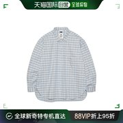 日本直邮nanamica男士，欧洲格纹丝棉衬衫sugs413