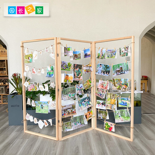 实木照片架diy定制相框，幼儿园纪念礼物，拍立得框架照片挂画相片墙