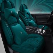 现代ix35汽车坐垫冬季专用座套全包座椅套全包围毛绒座垫2024