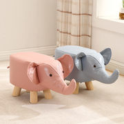 儿童动物换鞋凳大象坐凳创意，小凳子家用脚凳，小象卡通造型沙发凳