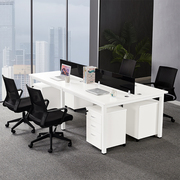 定制职员办公家具电脑桌椅组合员工卡位简约现代4人6人双人工位桌
