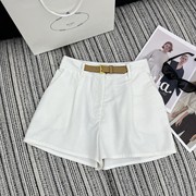 深圳南油2024夏季腰间皮带，设计百搭时尚西装短裤