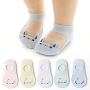 婴儿地板袜子夏季薄款春秋纯棉，宝宝学步防滑防掉室内婴幼儿儿童袜