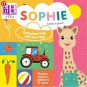 海外直订Sophie la girafe  Early learning lift-the-flap 苏菲·拉·长颈鹿 早期学习让人兴奋