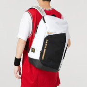 nike白色气垫肩带背包大容量，双肩包学生(包学生，)书包耐克旅行运动背包